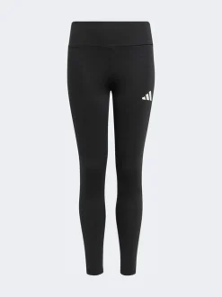 adidas Black Train Essentials 3-Stripes Leggings