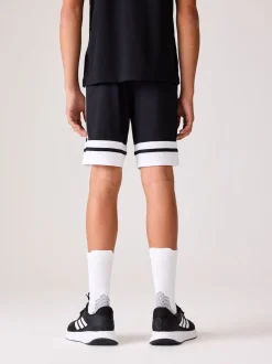 adidas Black/White Squadra 25 Kids Shorts