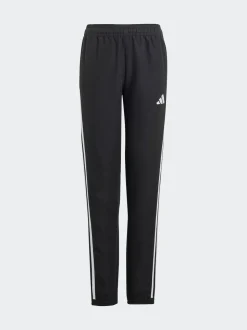adidas Black/White Tiro 25 Essentials Woven Kids Joggers