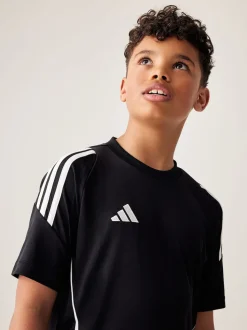 adidas Black/White Tiro 24 Kids Jersey