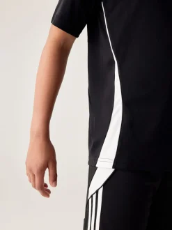 adidas Black/White Tiro 24 Kids Jersey