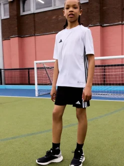 adidas Black/White Tiro 24 Kids Shorts