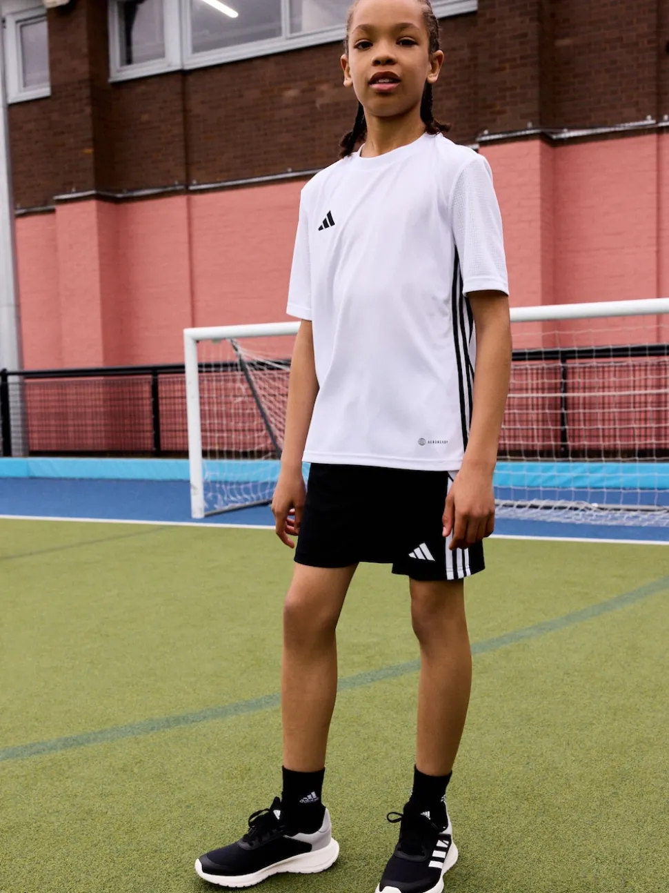 adidas Black/White Tiro 24 Kids Shorts