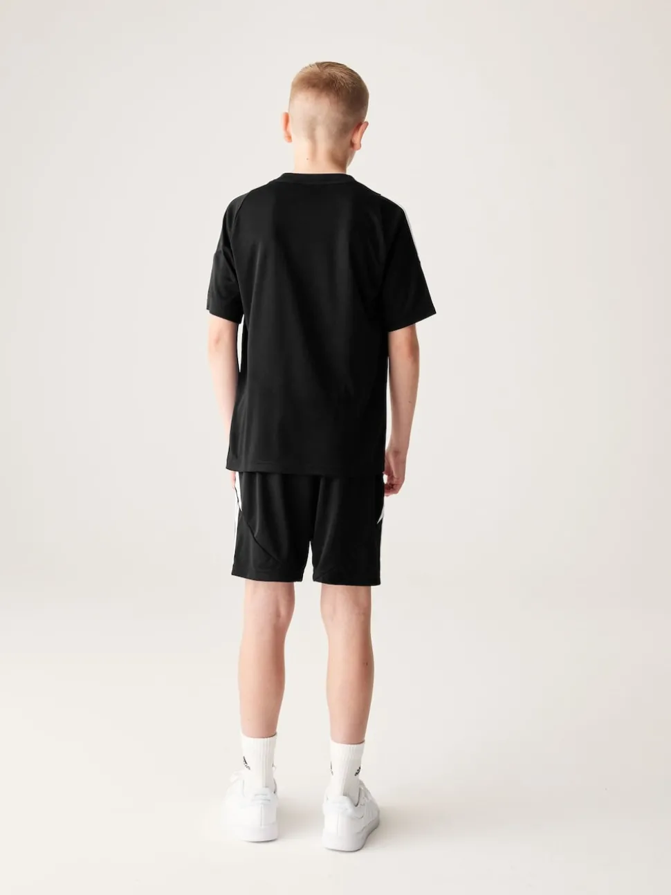 adidas Black/White Tiro 24 Kids Shorts