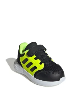 adidas Black/Yellow VS Pace 2.0 Hook and Loop Infant Trainers