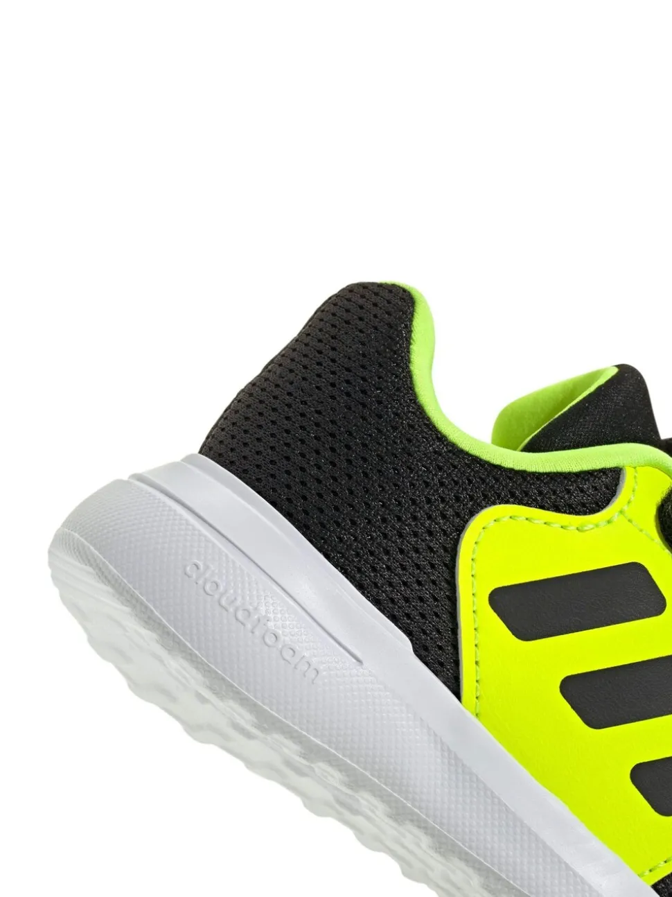 adidas Black/Yellow VS Pace 2.0 Hook and Loop Infant Trainers