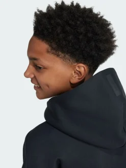 adidas Black Z.N.E. Full-Zip Hooded Track Jacket