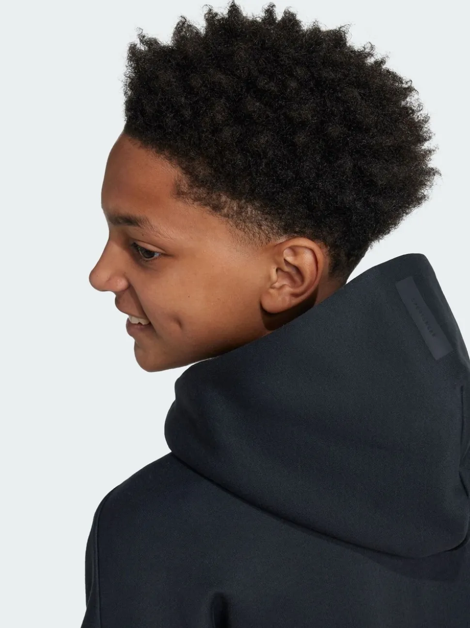 adidas Black Z.N.E. Full-Zip Hooded Track Jacket