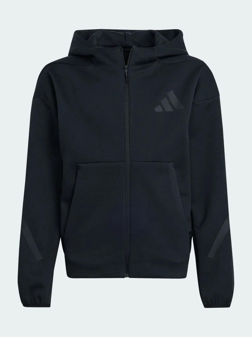 adidas Black Z.N.E. Full-Zip Hooded Track Jacket