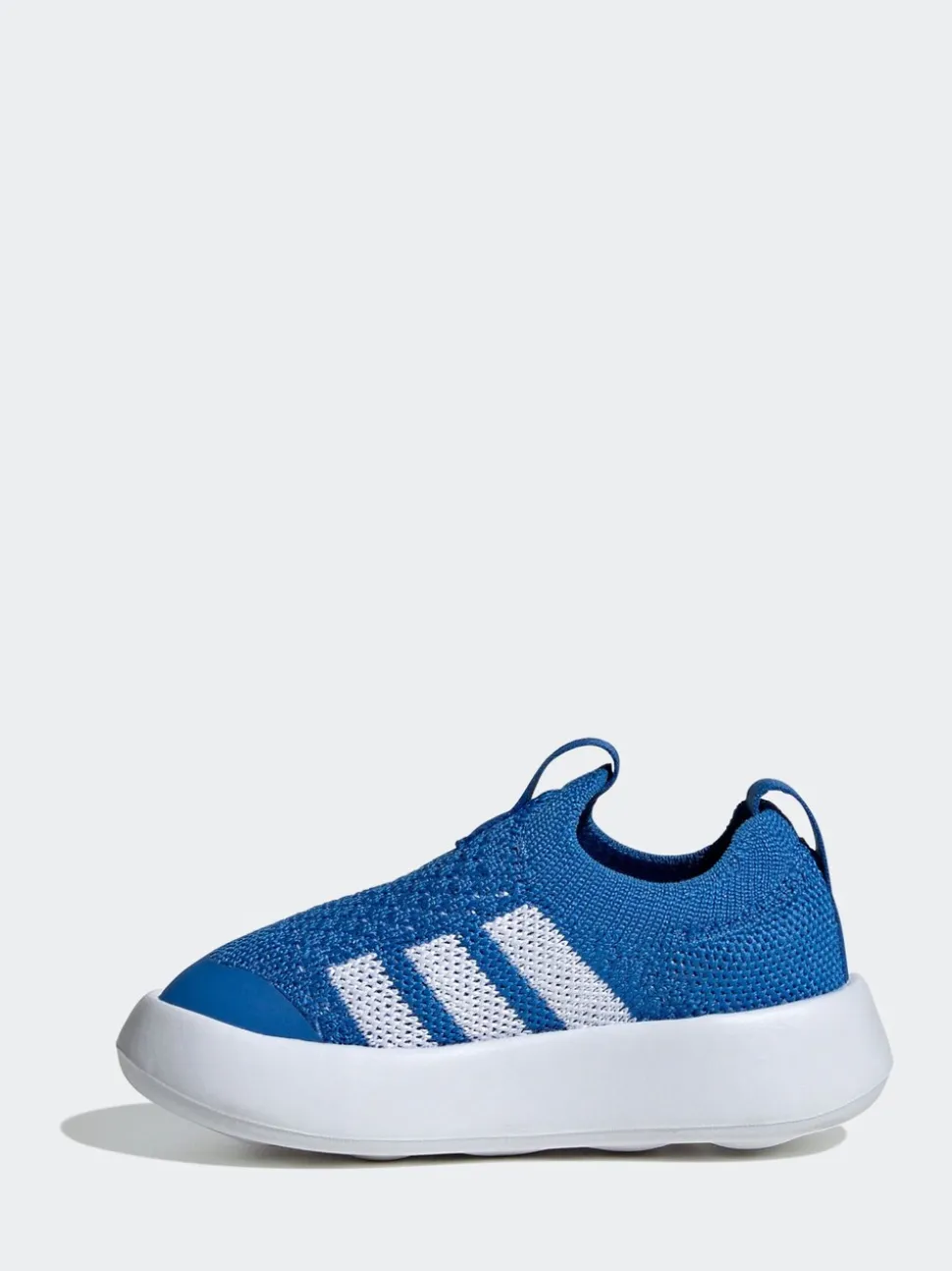 adidas Blue Bubblecomfy Slip On Infant Trainers