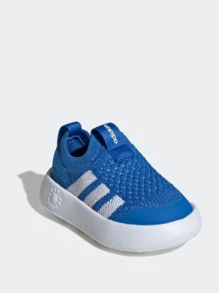 adidas Blue Bubblecomfy Slip On Infant Trainers