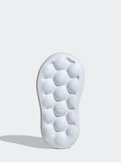 adidas Blue Bubblecomfy Slip On Infant Trainers