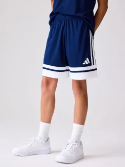 adidas Blue Dark Squadra 25 Kids Shorts