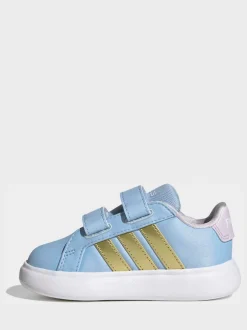 adidas Blue Disney Frozen Grand Court 3.0 Infant Trainers