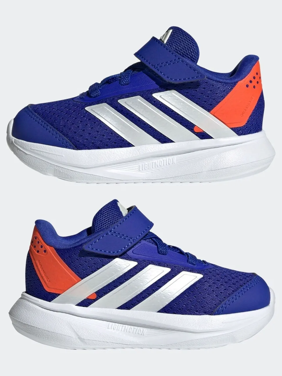 adidas Blue Duramo 2.0 Hook and Loop Infant Trainers