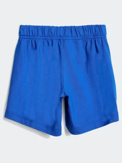 adidas Blue Essentials Infant Kids T-Shirt Set