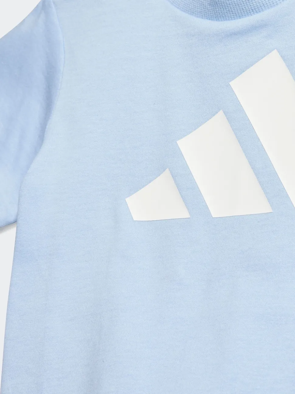 adidas Blue Essentials Infant Kids T-Shirt Set