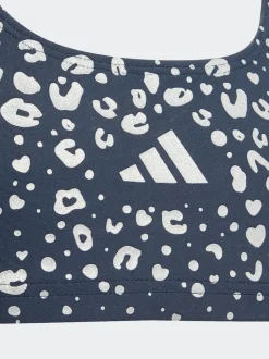 adidas Blue Glitter Kids Bikini Set