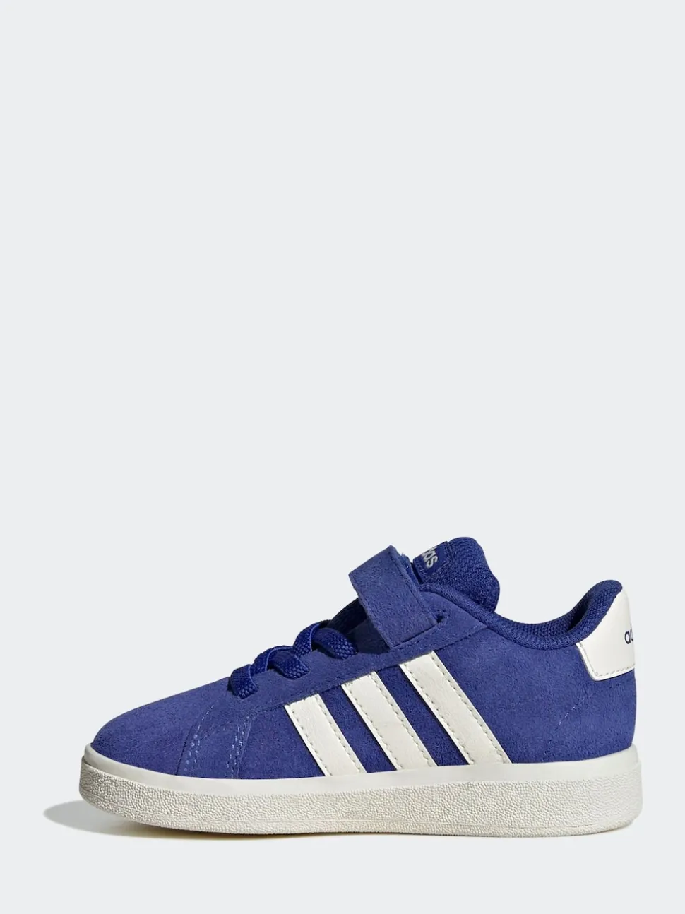 adidas Blue Grand Court 2.0 Elastic Lace Infant Trainers