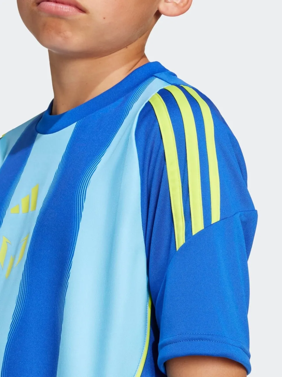 adidas Blue Messi Training Kids Jersey