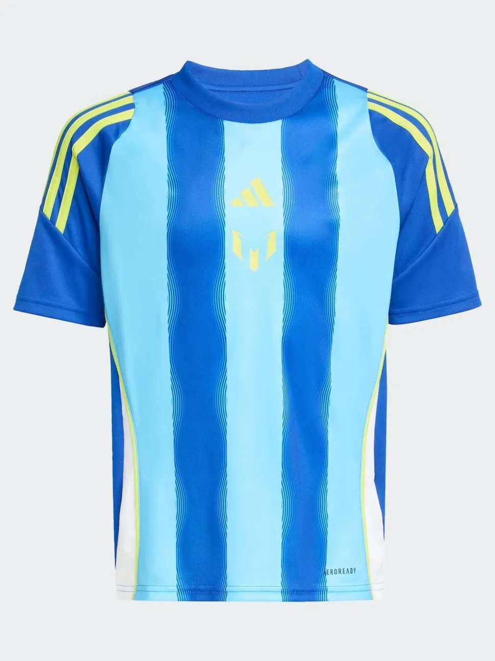 adidas Blue Messi Training Kids Jersey