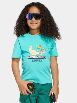 adidas Blue Minecraft Terrex T-Shirt