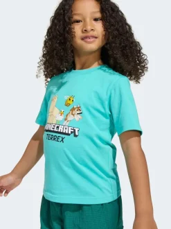 adidas Blue Minecraft Terrex T-Shirt