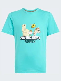 adidas Blue Minecraft Terrex T-Shirt