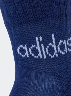 adidas Blue/Navy Linear Ankle 5 Packs Socks