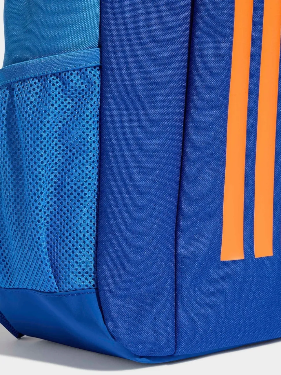 adidas Blue/Orange Kids 3 Stripe Backpack