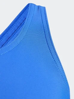 adidas Blue Small Logo Swimsuit