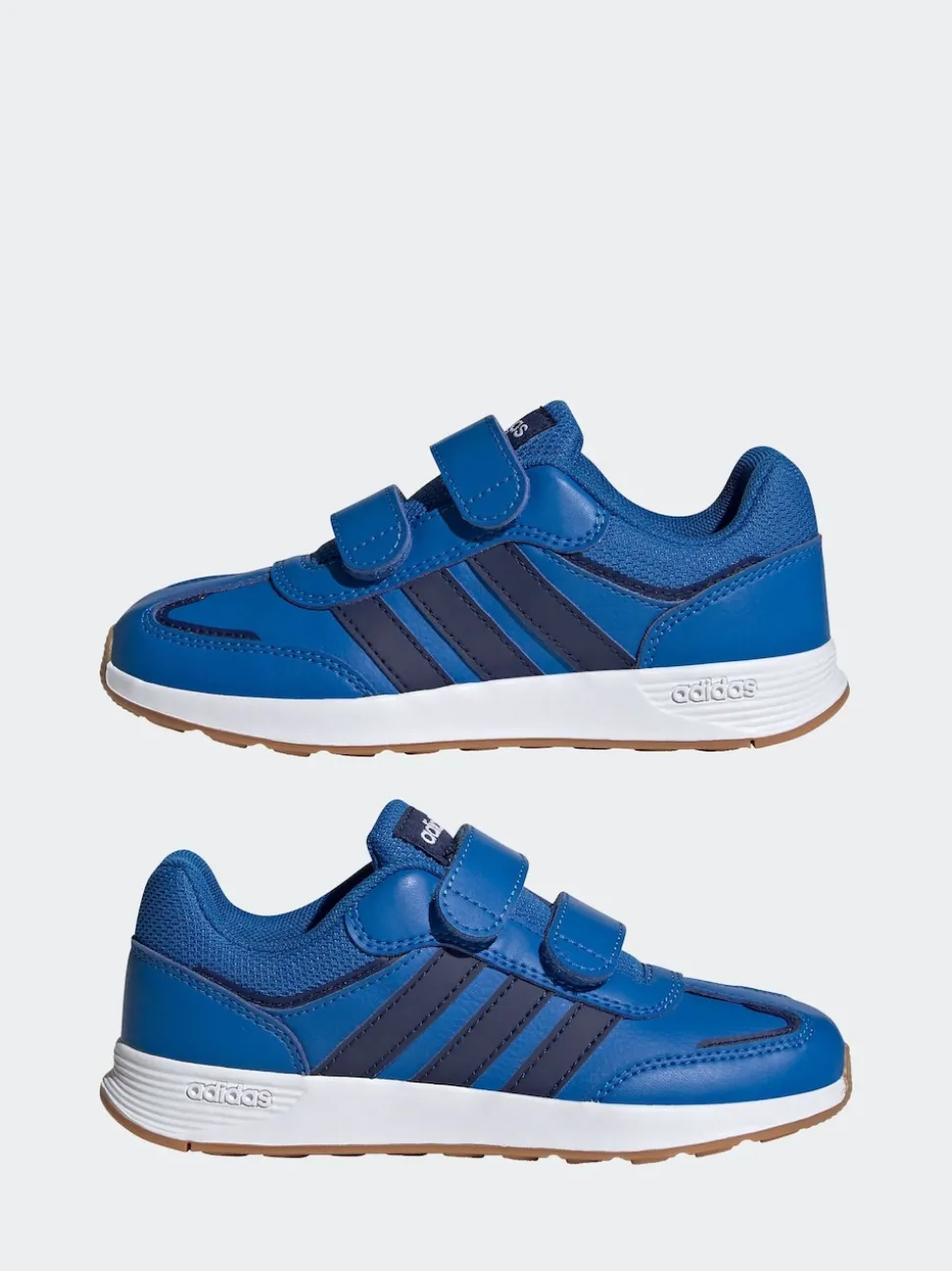 adidas Blue Tensaur Switch Hook and Loop Kids Trainers