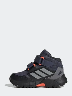 adidas Blue Terrex Skychaser Mid GORE-TEX Waterproof Hiking Infant Trainers