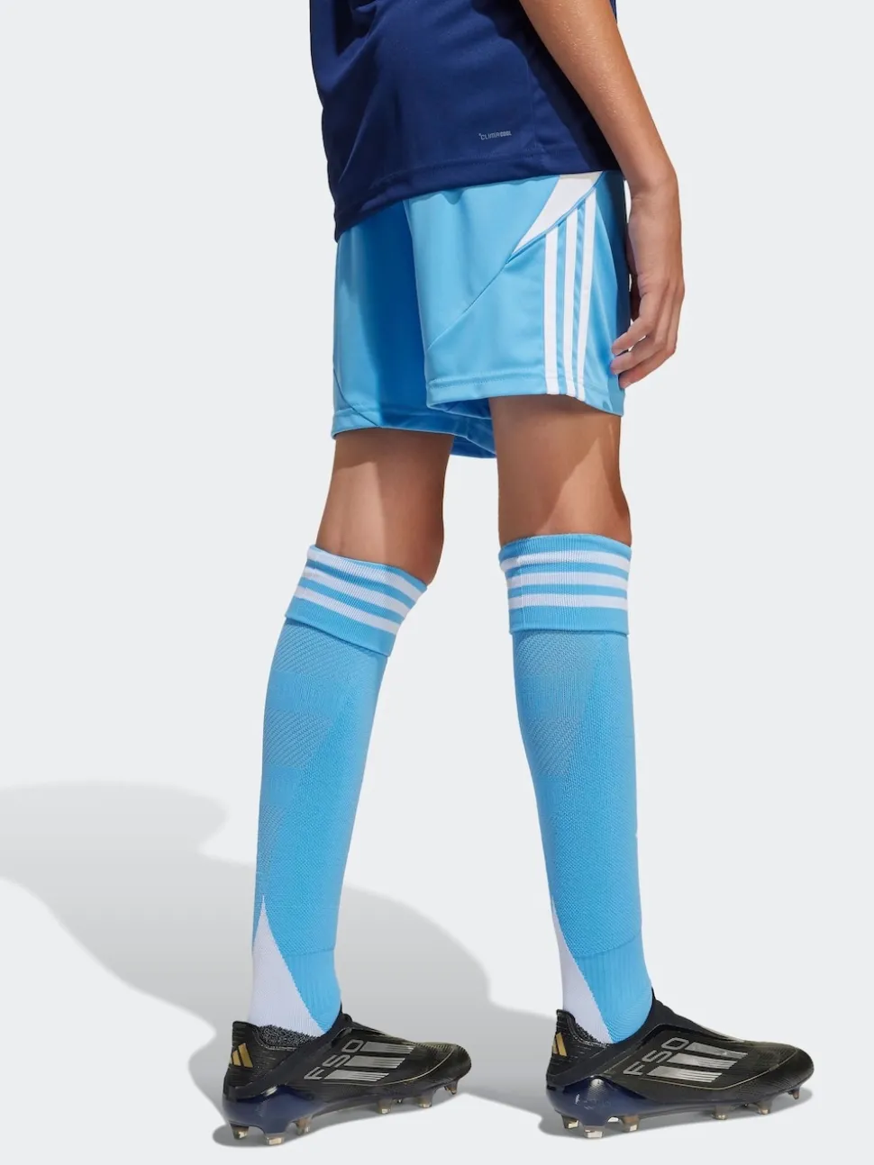 adidas Blue Tiro 24 Kids Shorts