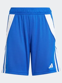 adidas Bright Blue Tiro 24 Kids Shorts