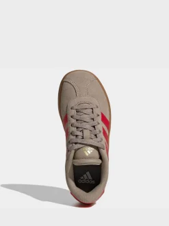adidas Brown/Red VL Court 3.0 Trainers