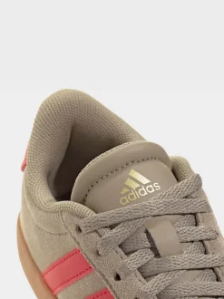 adidas Brown/Red VL Court 3.0 Trainers