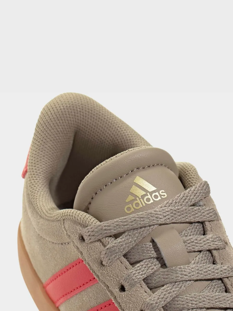 adidas Brown/Red VL Court 3.0 Trainers
