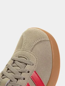 adidas Brown/Red VL Court 3.0 Trainers