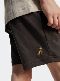 adidas Brown The Simpsons T-Shirt and Shorts Set Little Kids