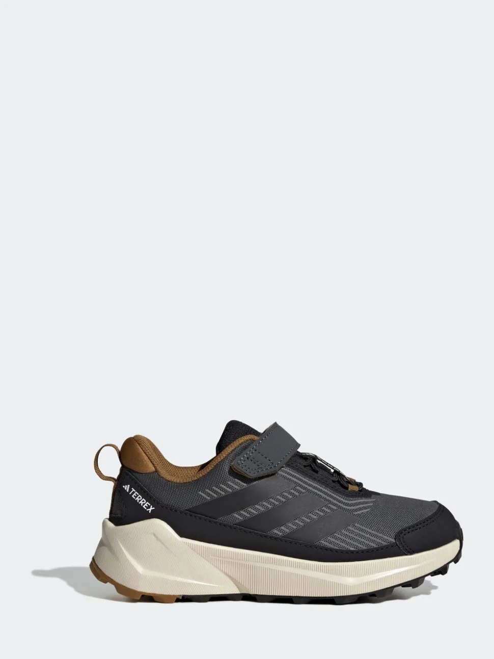 adidas Dark Grey Terrex Trailmaker 2 Hook and Loop Hiking Kids Trainers