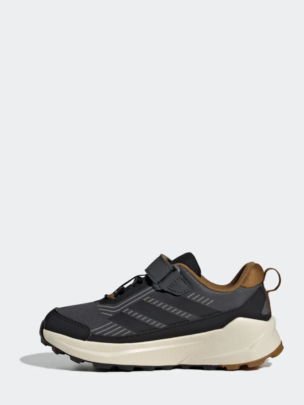adidas Dark Grey Terrex Trailmaker 2 Hook and Loop Hiking Kids Trainers