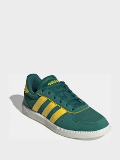 adidas Green Breaknet Sleek Junior Trainers