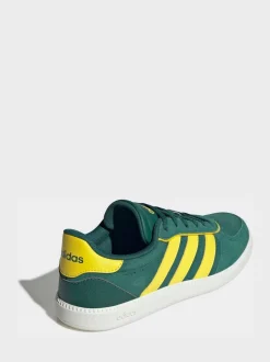 adidas Green Breaknet Sleek Junior Trainers