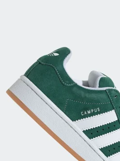 adidas Green Campus 00s Lace Junior Trainers