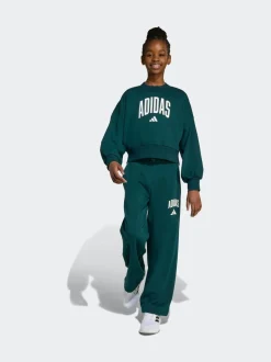 adidas Green Essentials Collegiate Kids Sweatshirt