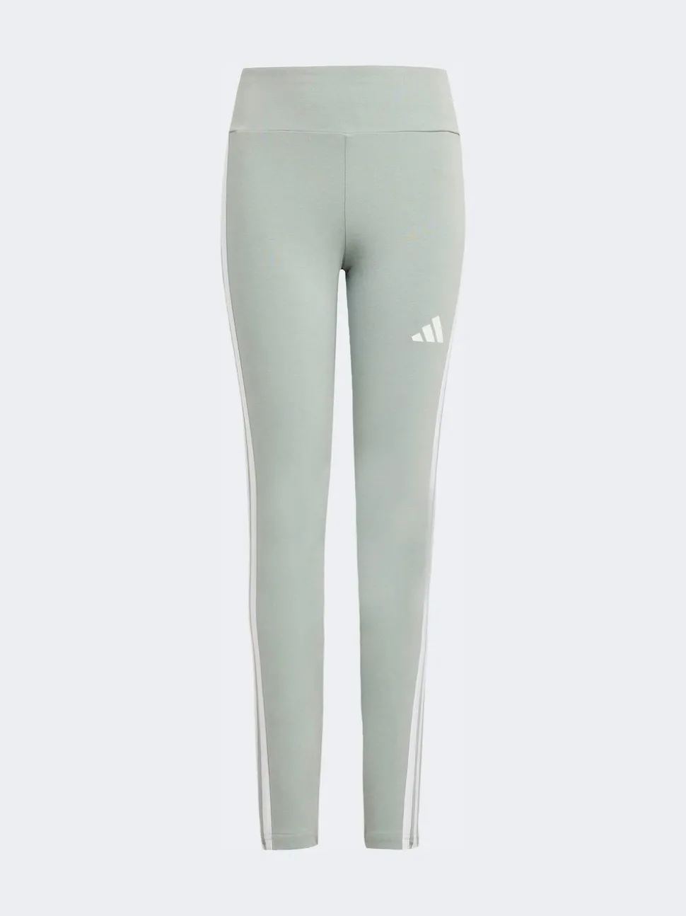 adidas Green Essentials 3-Stripes Kids Leggings