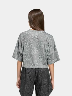 adidas Green Future Icons All Over Printed T-Shirt