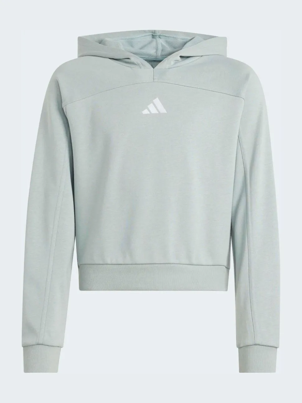 adidas Green Glam Cropped Hoodie