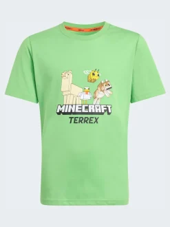 adidas Green Minecraft Terrex T-Shirt